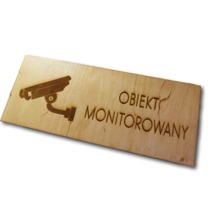 tabliczka obiekt monitorowany