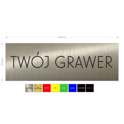 tabliczka do firmy personalizowana
